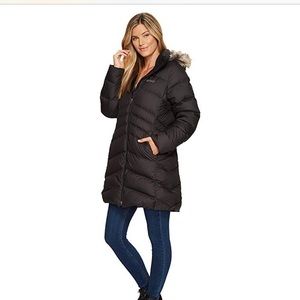 Marmot Montreal black down puffer coat, size S